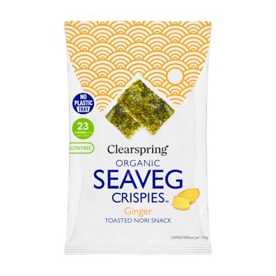 CLEARSPRING Snack d'algues nori au gingembre CLEARSPRING Snack d'algues nori au gingembre