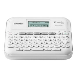 Brother PTD410RG1 P-Touch PT-D410 - Étiqueteuse d'impression thermique avec ruban