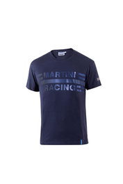 Sparco T-shirt Martini-R Logo Bleu Taille S