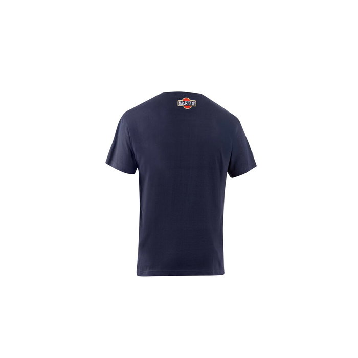 Sparco T-shirt Martini-R Logo Bleu Taille S Sparco T-shirt Martini-R Logo Bleu Taille S