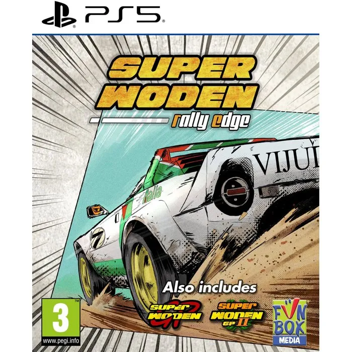 Just For Games Super Woden Rally Edge - Jeu PS5 Just For Games Super Woden Rally Edge - Jeu PS5