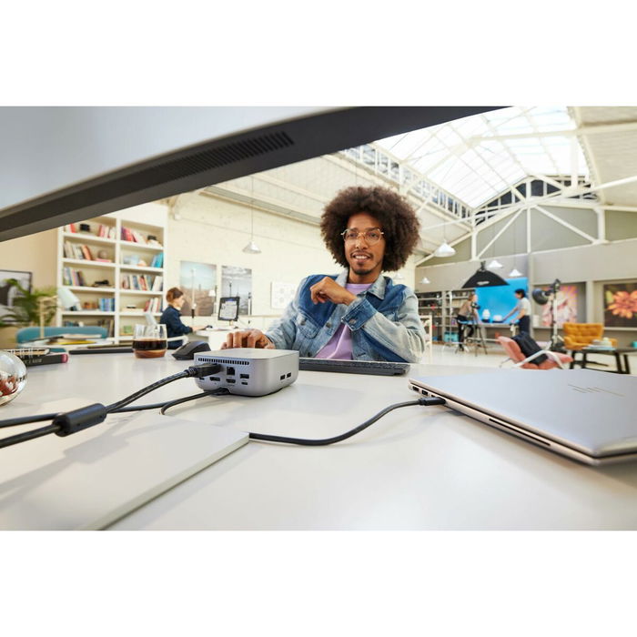 HP Station d'accueil G6 Ultra Thunderbolt 4 180W - Référence 9X481UT#ABB - Grise