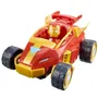 Hasbro - Marvel Iron Man and his Awesome Friends - Armure Mecha Iron Man et Véhicule 2-en-1 - Figurine Super-Héros - Échelle 7,5 cm - Dès 3 ans