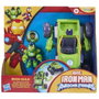 Hasbro Iron Man Armure Mecha et Véhicule 2-en-1 Marvel