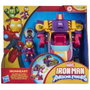 Hasbro Iron Man Armure Mecha et Véhicule 2-en-1 Marvel