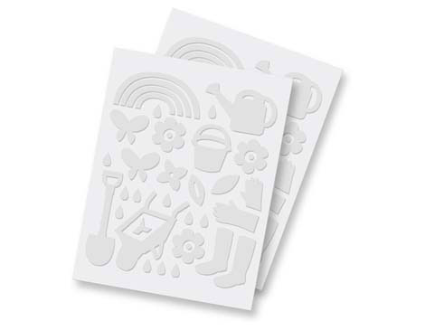 Scrapbook Adhesives by 3L Adhésif mousse 3D formes du jardin blanc 48u. Scrapbook Adhesives by 3L Adhésif mousse 3D formes du jardin blanc 48u.