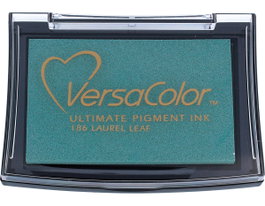 Tsukineko Tampon encreur VERSACOLOR feuille laurier mate 95x65mm