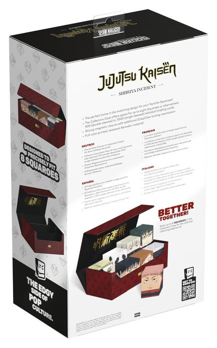 Squaroes Collectors Case 800 Jujutsu Kaisen - Cursed Techniques Squaroes Collectors Case 800 Jujutsu Kaisen - Cursed Techniques