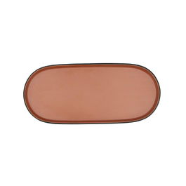 Plateau apéritif Bidasoa Gio Marron Plastique 28 x 12 cm (12 Unités)