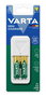 Varta 57656101451 Chargeur de piles avec 2 piles AA/AAA + 2x Accu Power AA 2100 mAh, charge lente, sécurité complète, LED, 100-240V
