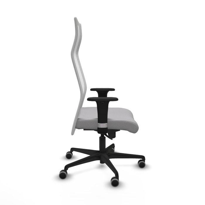 Piqueras y Crespo Chaise de Bureau Albacete Gris Clair et Blanc Piqueras y Crespo Chaise de Bureau Albacete Gris Clair et Blanc