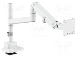 DIGITUS Support de moniteur blanc bord de table 57 pouces