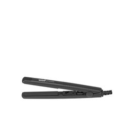 Wad Professional Beauty Presta Black - Mini Fer à Lisser Professionnel Extra-Léger avec Plaques en Céramique - Température 170°C - Inclus Etui