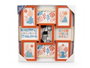 GIFTDECOR Lot de 6 cadres photo multiples 10x15 cm en bois et métal naturel