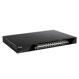 D-Link DGS-1520-28MP Switch Géré L3 20 Ports Gigabit PoE+ 4 Ports 2.5G 2 Ports 10G 2 SFP+