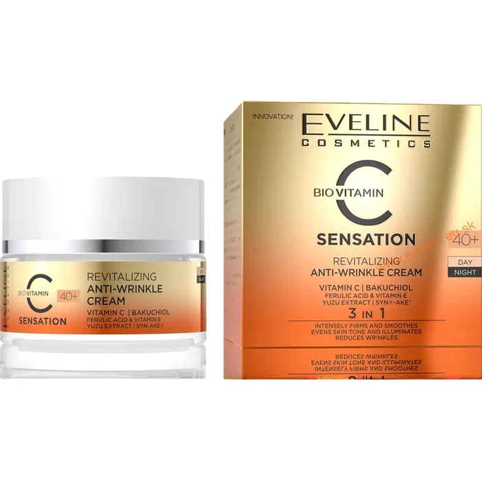 Eveline Cosmetics C Sensation Crème Anti-rides Jour & Nuit 50 ml