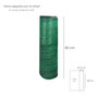 SATURNIA Malla Sombreo Verde Claro 1,0 m x 10 m