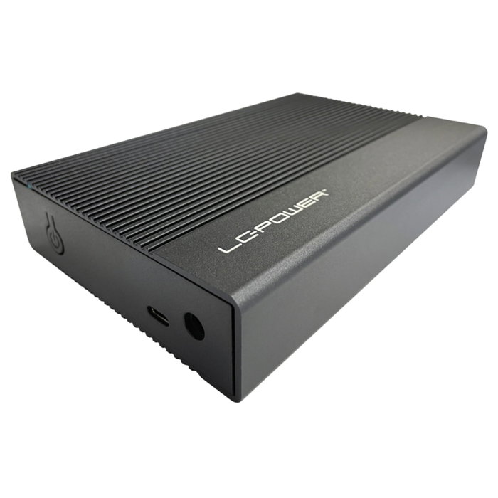 LC-Power LC-35U3-C Boîtier de disque dur USB-C pour SATA 3,5 pouces