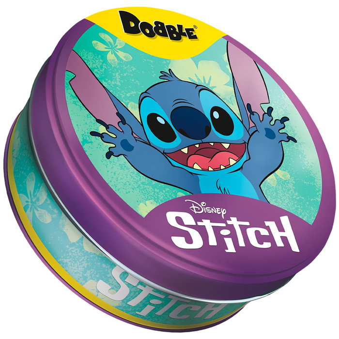 Asmodee - Jeu de cartes Dobble Disney avec Stitch