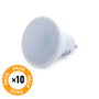 SKY Pack de 10 Ampoules LED GU10 7W 520Lm 6000K