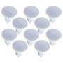 Pack de 10 Ampoules LED GU10 7W 520Lm 6000K Blanc Froid