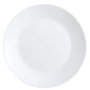 Luminarc Zelie Assiette plate Blanc verre Ø 25 cm (Lot de 12)