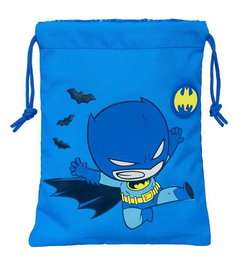 Safta - Sac à goûter Batman pour école maternelle, enfant, 20x25 cm