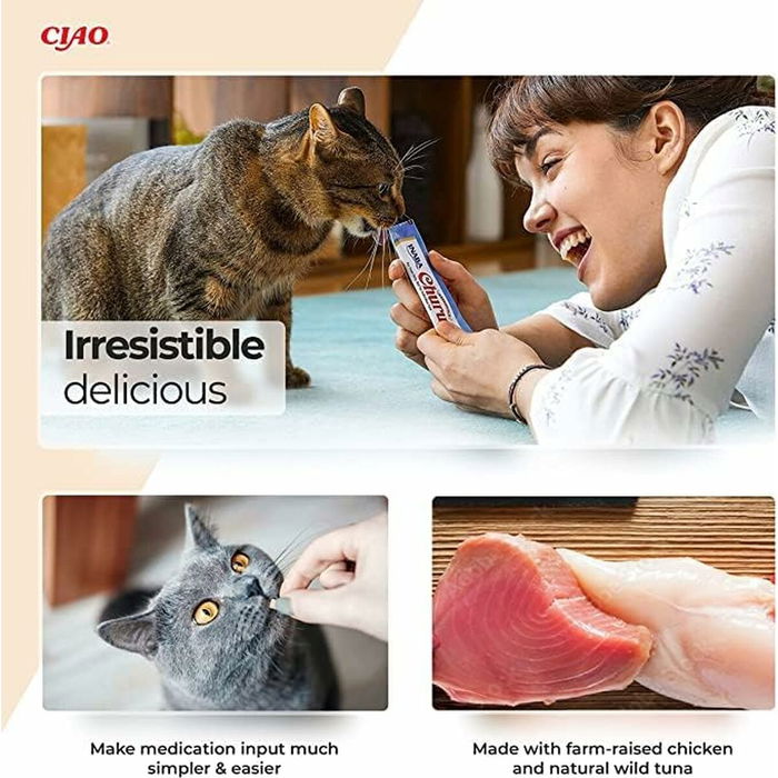 Collation pour Chat Inaba Poulet