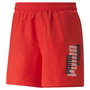 Short de Sport Puma Rouge
