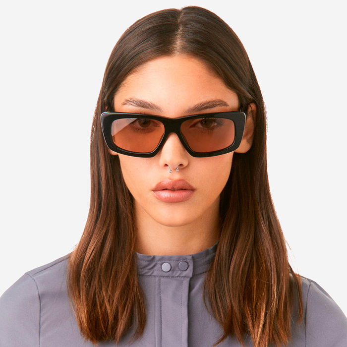 Lunettes de soleil Unisexe Hawkers ZENITH Noir Ø 47 mm