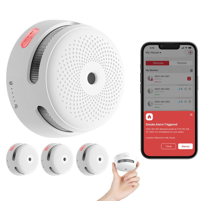 X-Sense Détecteur de fumée XS01-WX Blanc