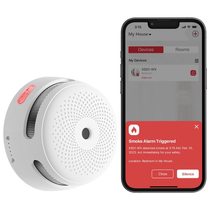 X-Sense Détecteur de fumée XS01-WX Blanc