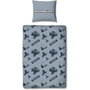 Mario Bros Parure de lit Mario vs Bowser Multicouleur Microfibre