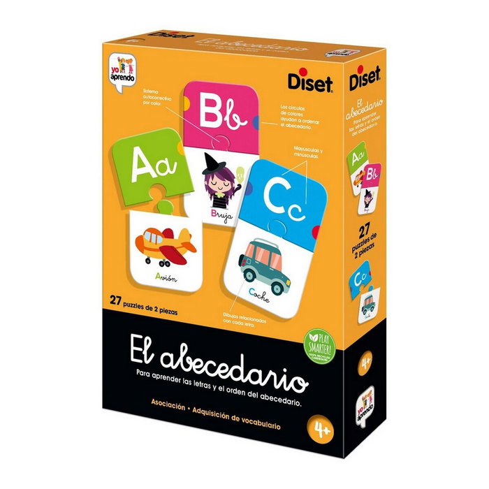 Jouet Educatif Diset El Abecedario 54 Pièces