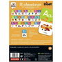 Diset - Jeu éducatif l'Alphabet, Puzzles lettres A à Z, 27 puzzles de 2 pièces, Langue espagnol, À partir de 4 ans