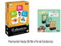Diset - Jeu éducatif l'Alphabet, Puzzles lettres A à Z, 27 puzzles de 2 pièces, Langue espagnol, À partir de 4 ans