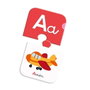 Diset - Jeu éducatif l'Alphabet, Puzzles lettres A à Z, 27 puzzles de 2 pièces, Langue espagnol, À partir de 4 ans
