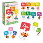 Diset - Jeu éducatif l'Alphabet, Puzzles lettres A à Z, 27 puzzles de 2 pièces, Langue espagnol, À partir de 4 ans