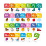 Diset - Jeu éducatif l'Alphabet, Puzzles lettres A à Z, 27 puzzles de 2 pièces, Langue espagnol, À partir de 4 ans