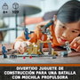 LEGO 75373 Star Wars Pack de combat de l'embuscade sur Mandalore - Jouet de construction avec minifigurines, The Mandalorian
