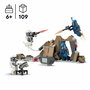 LEGO 75373 Star Wars Pack de combat de l'embuscade sur Mandalore - Jouet de construction avec minifigurines, The Mandalorian
