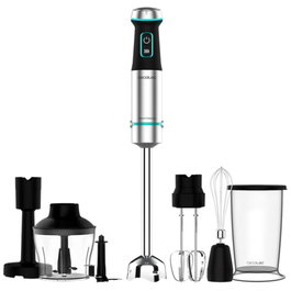 Cecotec Mixeur plongeant 1200 XL Noir Vert Acier 1200 W