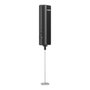 Edm Mousseur à lait électrique 2 piles AA 14000 rpm inox noir 3,5x2,25x19,8 cm