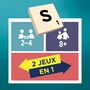Mattel Games Scrabble Classique 2 en 1 JGR63 - Jeu de Plateau en Bois Écoresponsable avec Plateau Recto-Verso et Cartes pour Jouer en Coopération