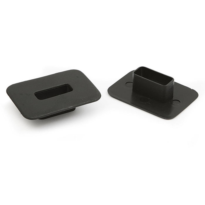 Q&Q 9030.56 / 451.253 - Tapa de plástico para cajetín negra - Cache en plastique noir pour boîte à ressorts de tête de lit ou canapé Q&Q 9030.56 / 451.253 - Tapa de plástico para cajetín negra - Cache en plastique noir pour boîte à ressorts de tête de lit ou canapé
