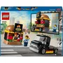 Lego City 60404 - Food-truck de Burgers Jouet de Construction, 194 Pièces avec Minifigurines, pour Enfants de 5 Ans et Plus