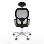 Piqueras y Crespo Chaise de Bureau avec Appui-tête 1D086G1 Pistache