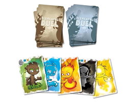 Cayro - Jeu de Cartes Elemental Duel 11x15x3 - Version Multilingue (Espagnol, Anglais, Français, Italien, Portugais, Allemand) - À Partir de 6 ans