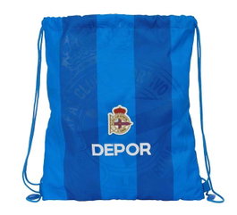Safta Saco Plano Real Deportivo De La Coruña 35x40x1cm Sac Plat Sportif pour Enfant à partir de 3 ans