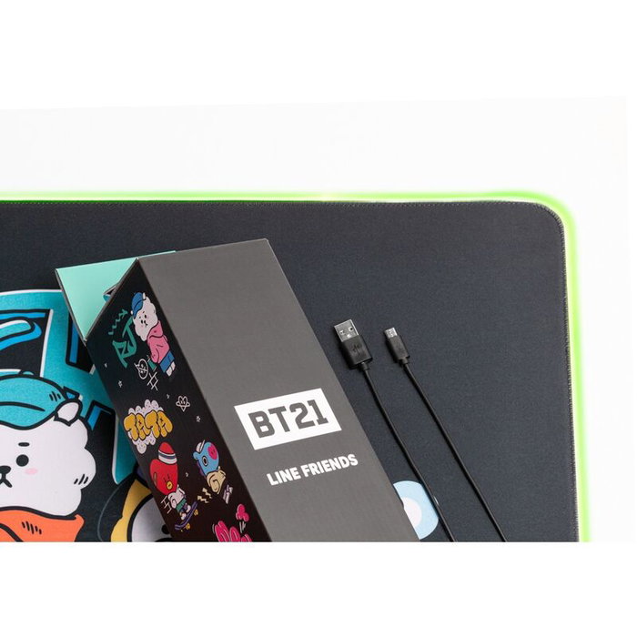 Grupo Erik BT21 LED XXL Tapis de Souris 90 x 40 cm